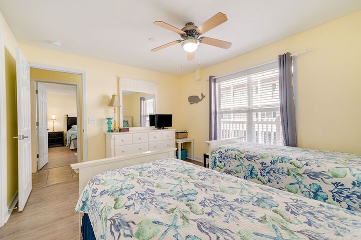 Oak Island Vacation Rental 1 Block to Beach!