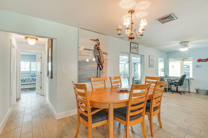 Waterfront North Fort Myers Home w / Private Pool!