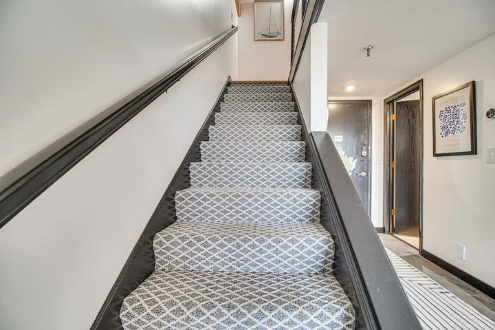 Walk to Grand Lake: Modern Monkey Island Condo