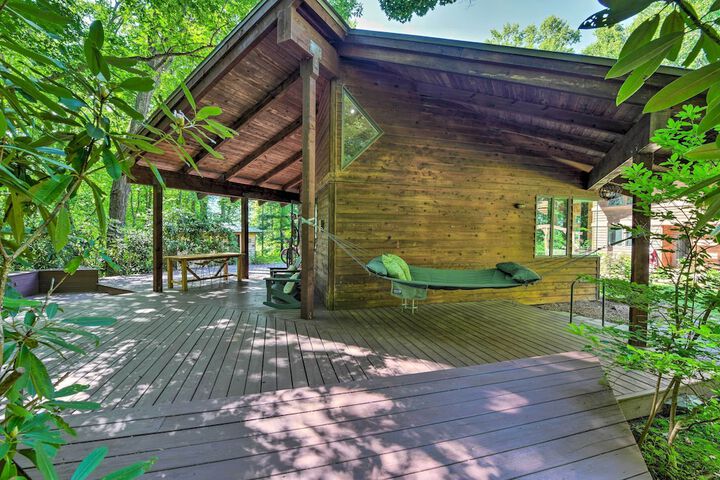 Tree-lined Robbinsville Studio Near Trails!