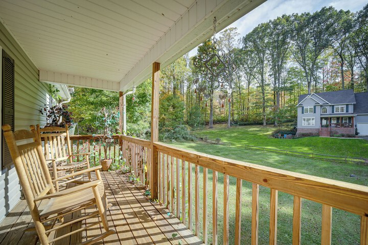Candler Home w / Large Deck: Hike Bike & Unwind!