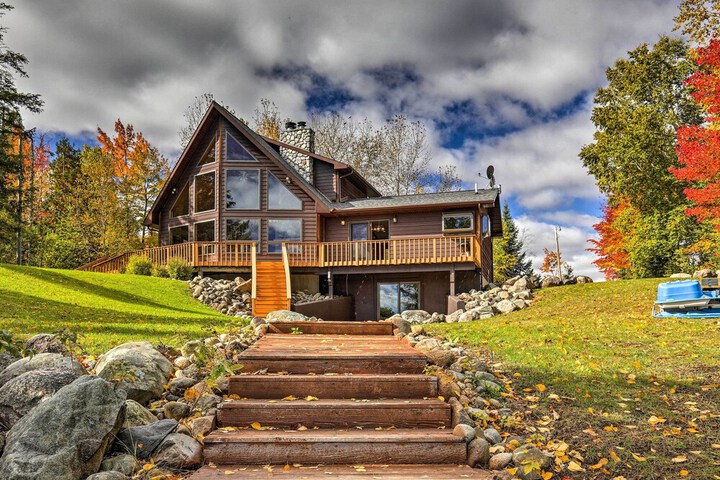 Secluded Lakehouse w / Private Dock + Serene Views!