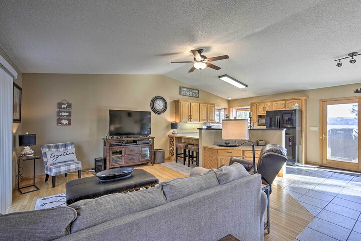 Secluded Lakehouse w / Private Dock + Serene Views!