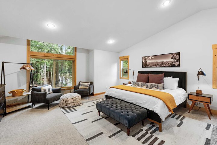 Modern Lake Tahoe Retreat Ski and Swim