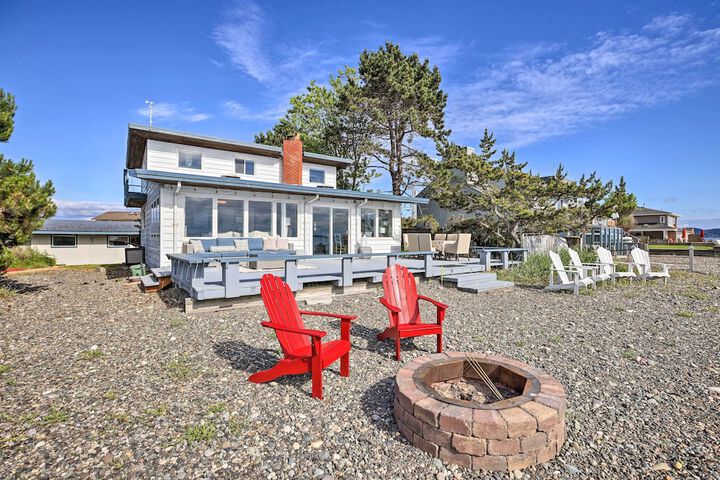 Waterfront Ferndale Home: Deck + Beach Access