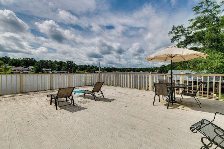 Private Dock + Fire Pit: Gantt Lake Getaway!