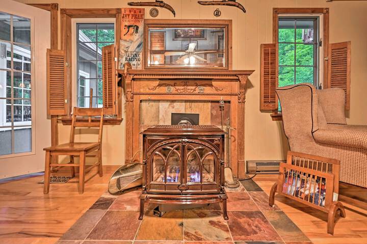 Beautiful Jay Peak Home Near Creek & Waterfalls!