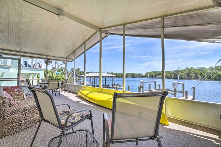 Anglers Getaway: Homosassa Home w / Boat Dock!