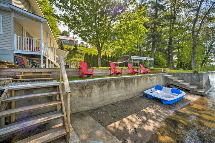 Lake Luzerne Home w / Fire Pit on Hudson River