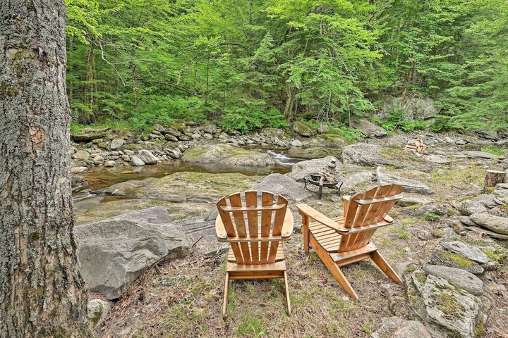 Beautiful Jay Peak Home Near Creek & Waterfalls!