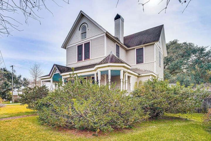 Historic Home w / Wraparound Porch + Private Yard!