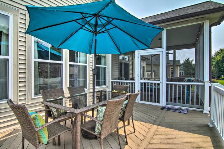 5 Mi to Bethany Beach: Chic Home w / Grill!