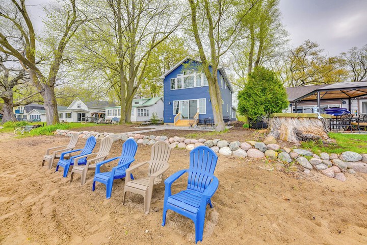 Lakefront Burlington Vacation Rental: Dock + Beach
