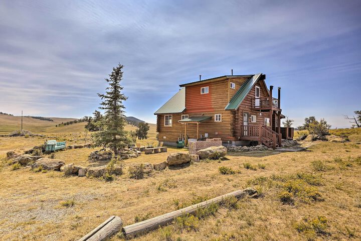 22str-00360 Fairplay Cabin w / Fire Pit Mtn Views!