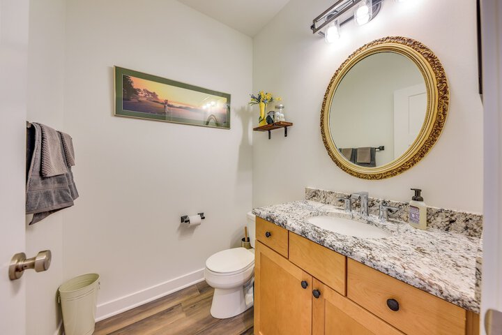 Lakefront Burlington Vacation Rental: Dock + Beach