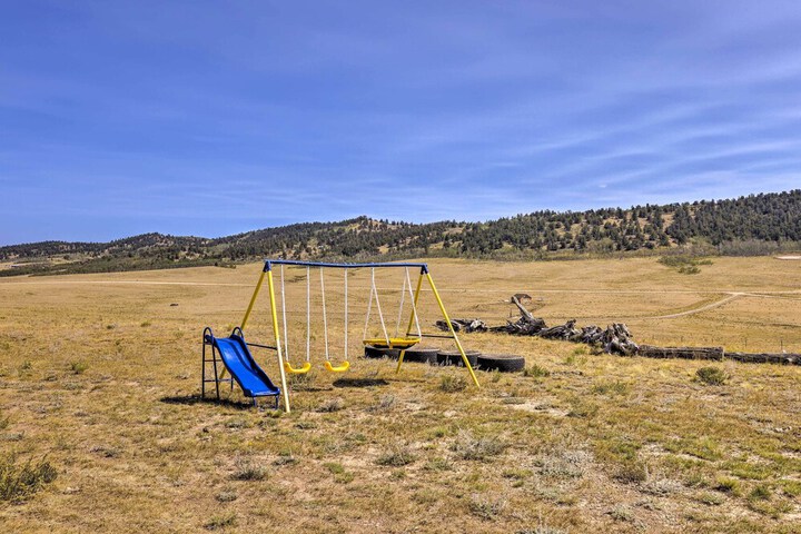 22str-00360 Fairplay Cabin w / Fire Pit Mtn Views!