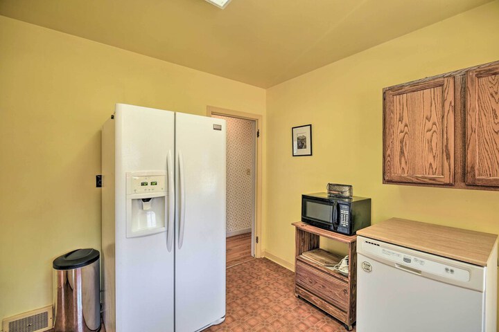 Quaint Creekside Home w / Spacious Deck & Yard