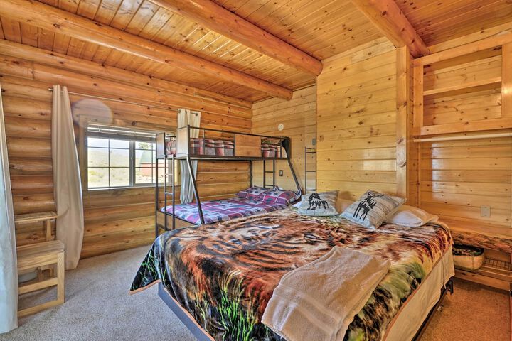 22str-00360 Fairplay Cabin w / Fire Pit Mtn Views!