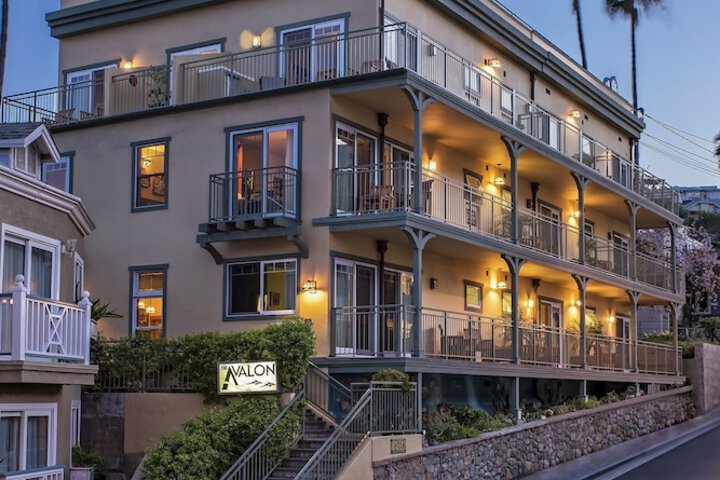 The Avalon Hotel on Catalina Island