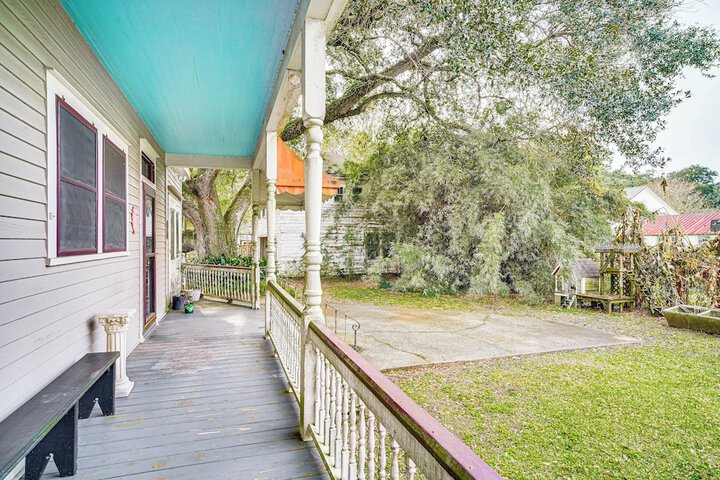 Historic Home w / Wraparound Porch + Private Yard!