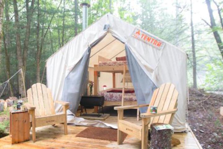 Tentrr Brookside at Camp RelevÉ