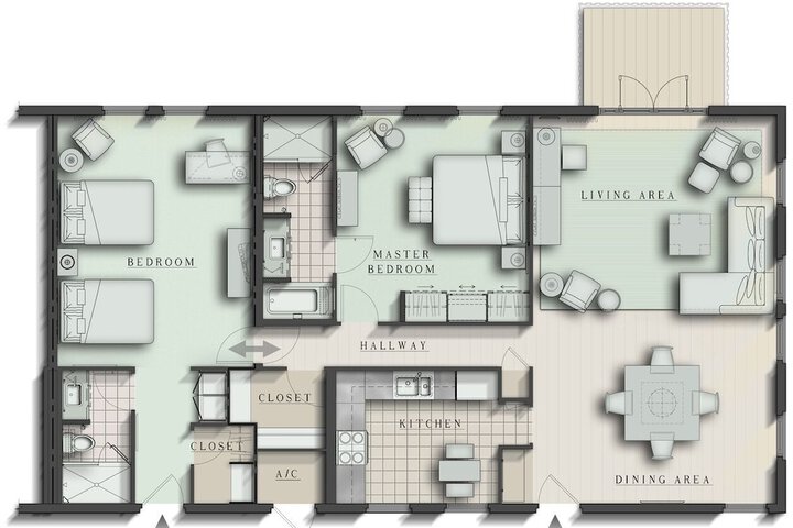 Bungalows at the Boca Raton