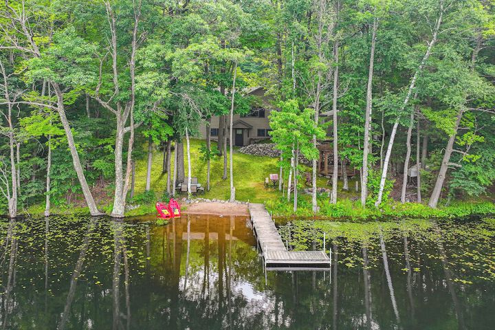 Lakefront Home w / Private Beach in Rhinelander!