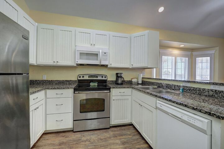 Seashell Village Resort near the beach with kitchens