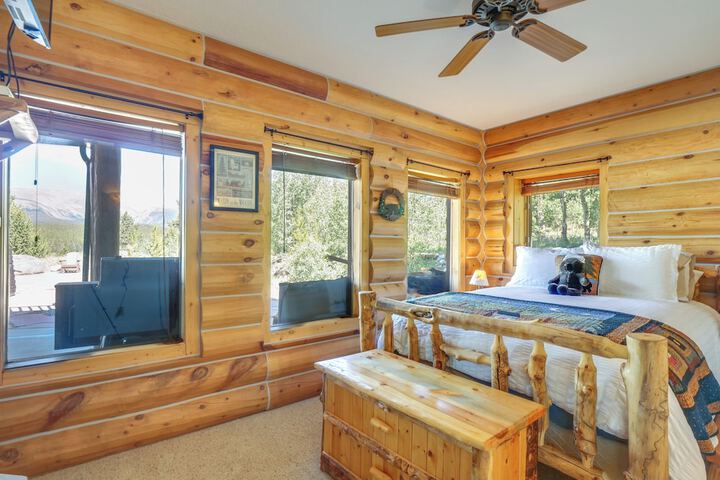 Alma Mountain Getaway w / Private Hot Tub & Views