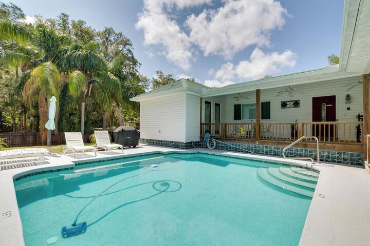 Pool Access: Homosassa Home Near Boat Launch!