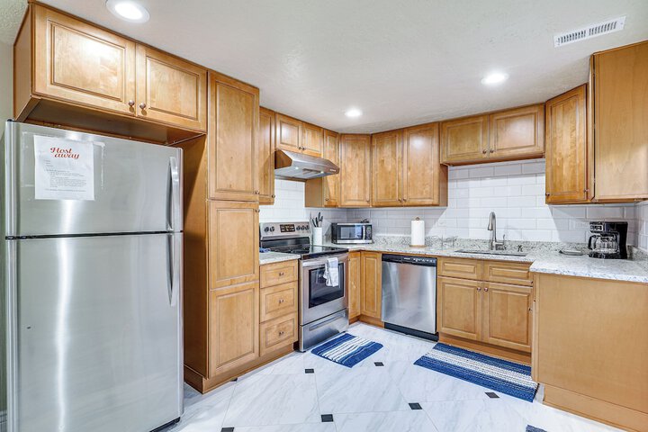 Home Theater & Patio: South Jordan Basement Unit