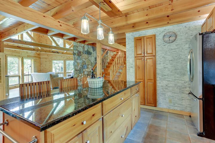 Pocono Dog-Friendly Home on River