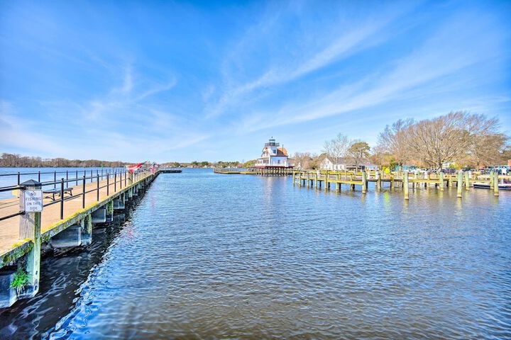 Edenton Vacation Rental w / Patio: Walk Downtown