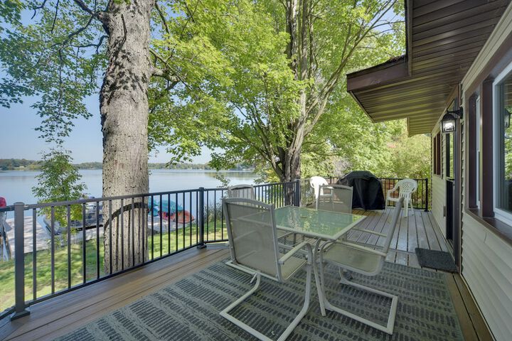 Pet Friendly - Rice Lake Home w / Private Dock!