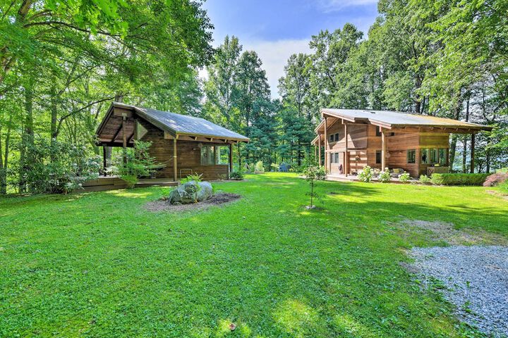 Tree-lined Robbinsville Studio Near Trails!