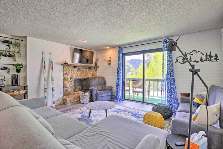 Grand Lake Condo w / Mountain Views: Walk to Lake!