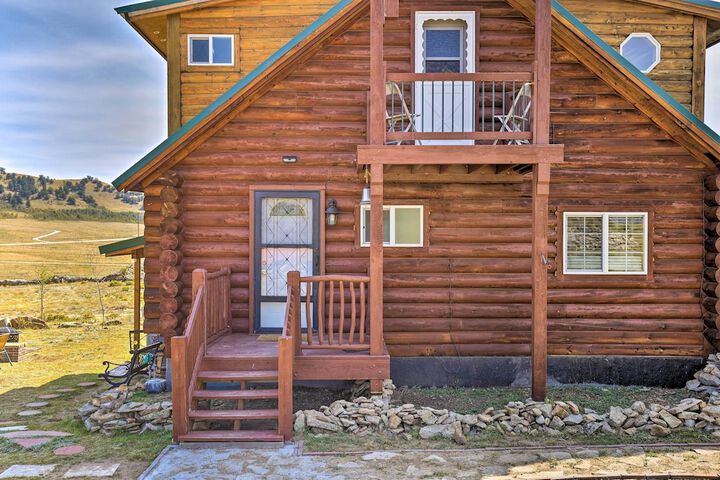 22str-00360 Fairplay Cabin w / Fire Pit Mtn Views!