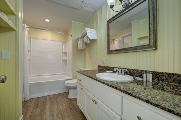 Seashell Village Resort near the beach with kitchens