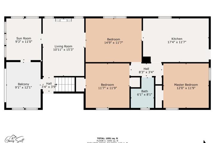 Large apartment with multiple sleeping options