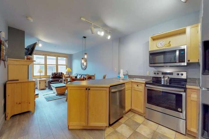 1 Bedroom Mountain Condo in River Run Village with Beautiful Mountain Views and Walking Distance to Ski
