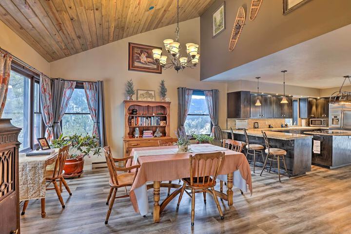 Private Sauna & Mtn Views: Idaho Springs Gem