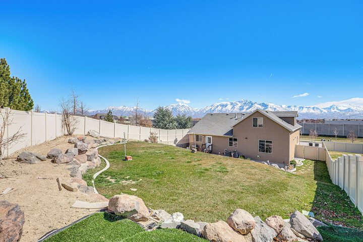Home Theater & Patio: South Jordan Basement Unit