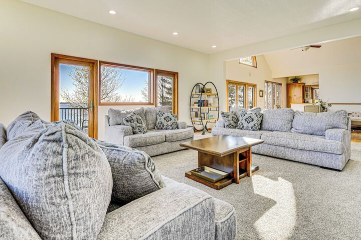 Waterfront Home w / Boat Dock & Deck in Storm Lake!