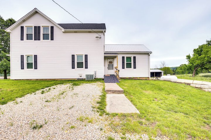Peaceful Country Home in Serene Setting With Yard
