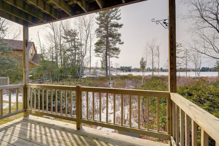 Lakefront Elk Rapids Vacation Rental w / Deck!