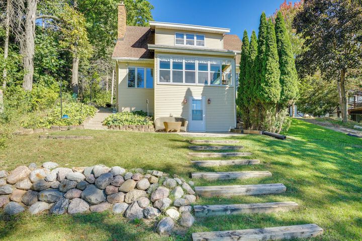 Waterfront Fond du Lac Home on Deneveu Lake!