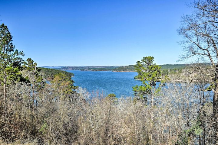 Arkansas Log Cabin Rental Near Lake Greeson!