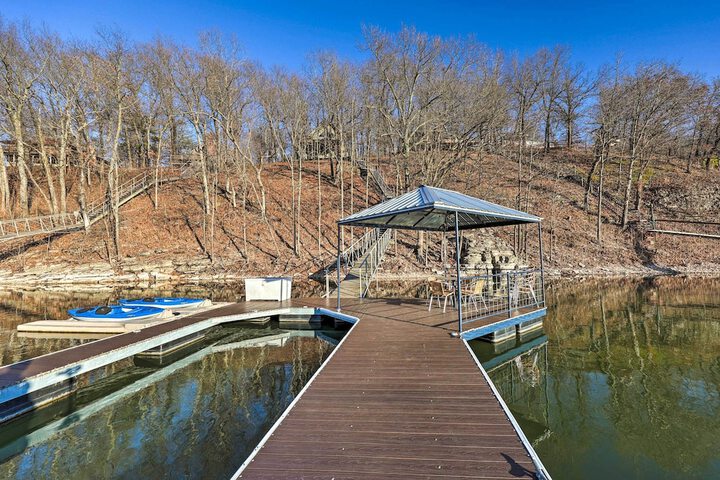 Pet-friendly Grand Lake House w / Dock & Kayaks!