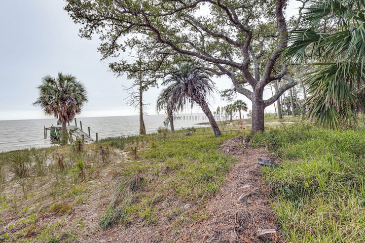 Steps to Beach: Carrabelle Family Home w / Patio!