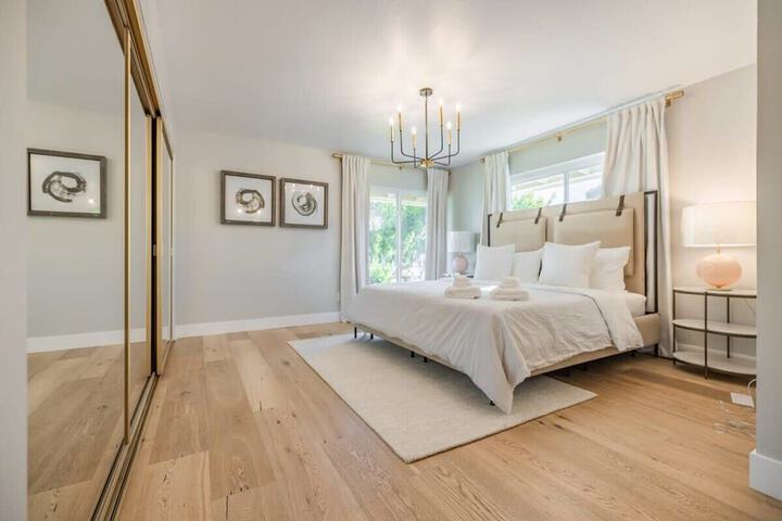 at Marbella Lane - Cozy Modern Home w / Relaxing Design & Pool